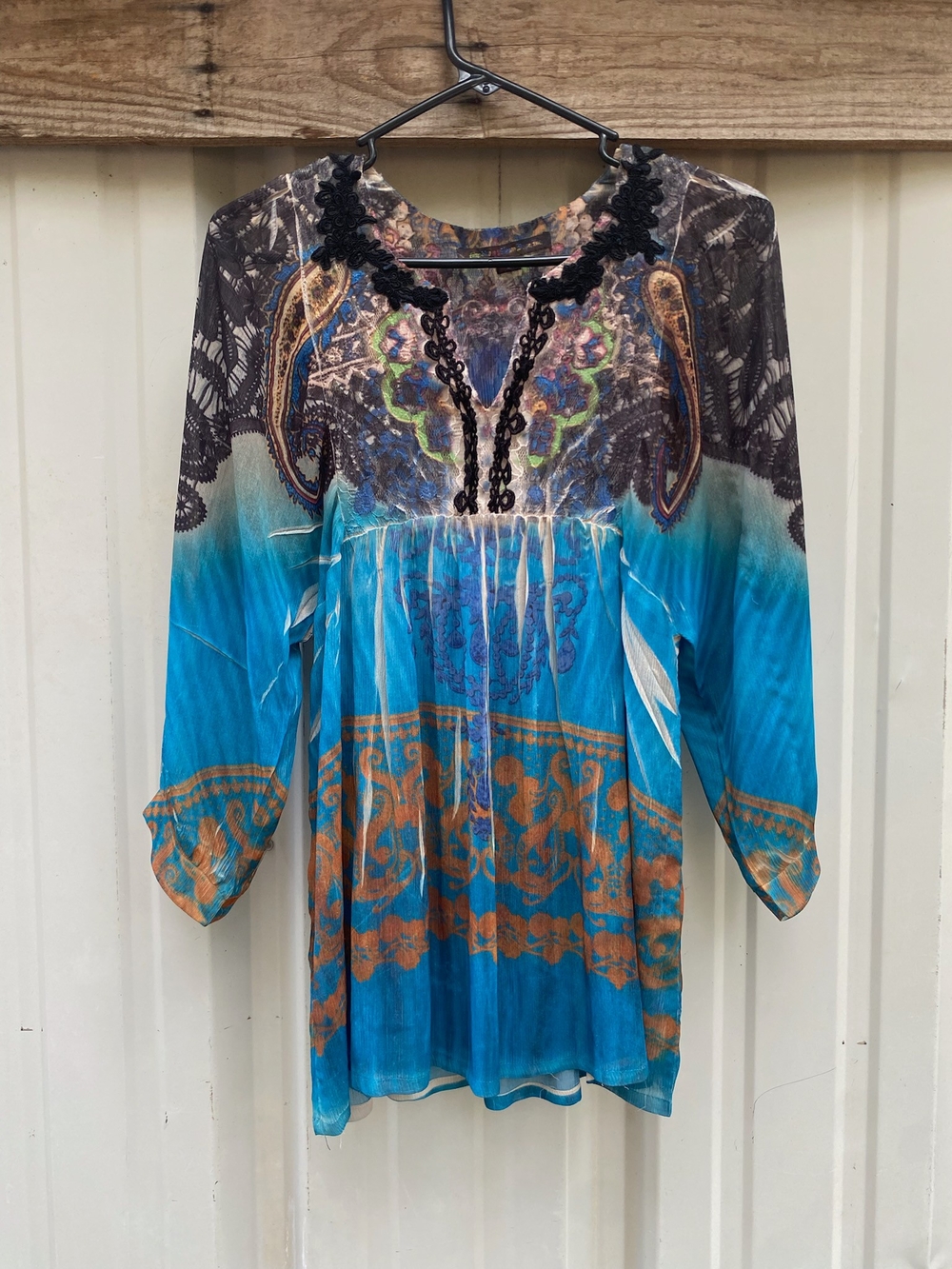 Mushka by Sienna Rose Inc. Boho Tunic Top - Size S